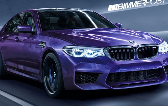 BMW F90 M5-สีม่วง